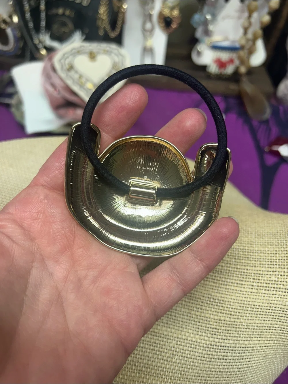 NWOT Free People Gold Hideaway Hair Cuff